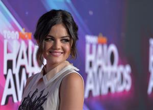 Lucy Hale TeenNick HALO awards in Hollywood 11/17/12 