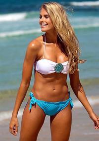 Natalie Jayne Roser in a bikini