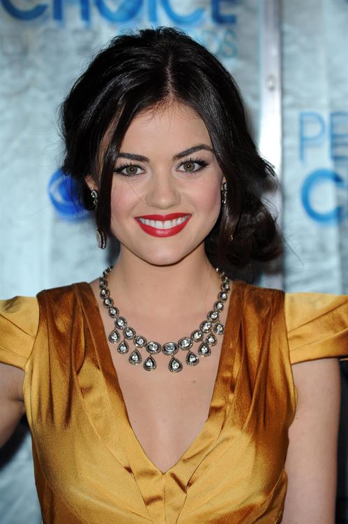 Lucy Hale At The 2011 People's Choice Awards In LA