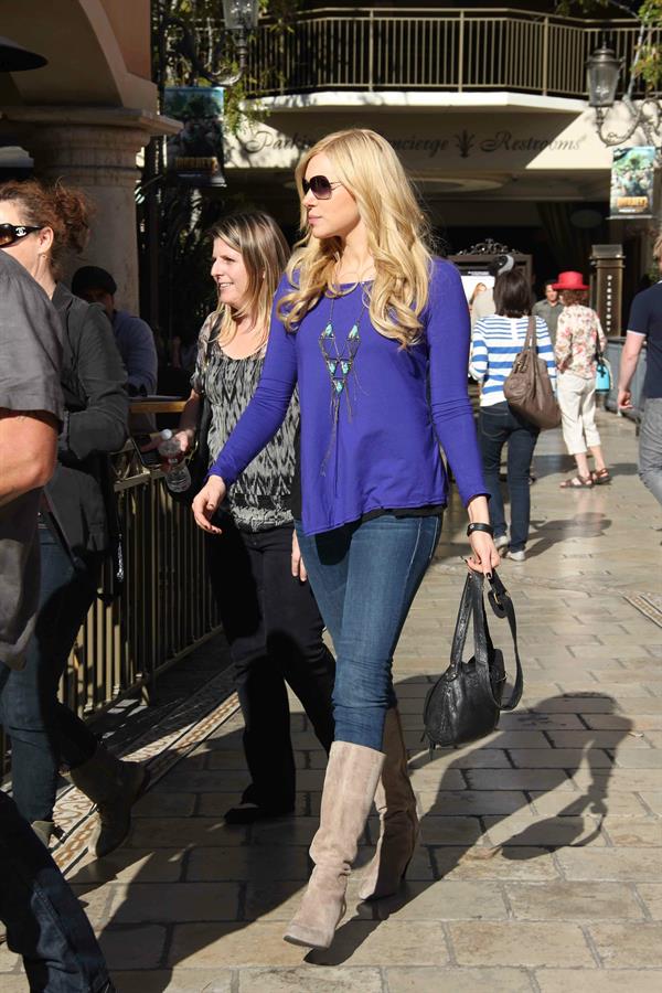 Laura Prepon at The Grove in Los Angeles on January 5, 2012