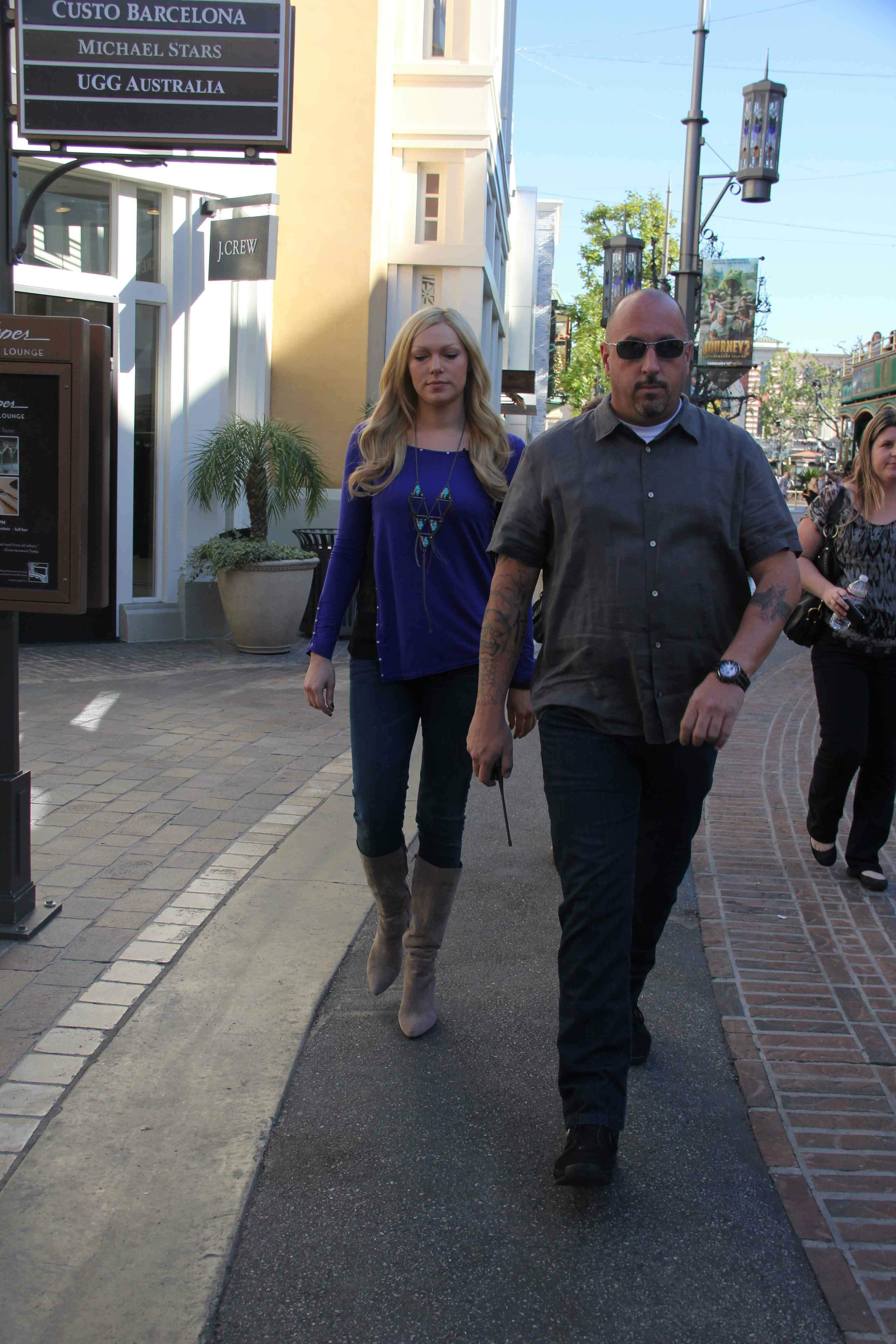 Laura Prepon at The Grove in Los Angeles on January 5, 2012