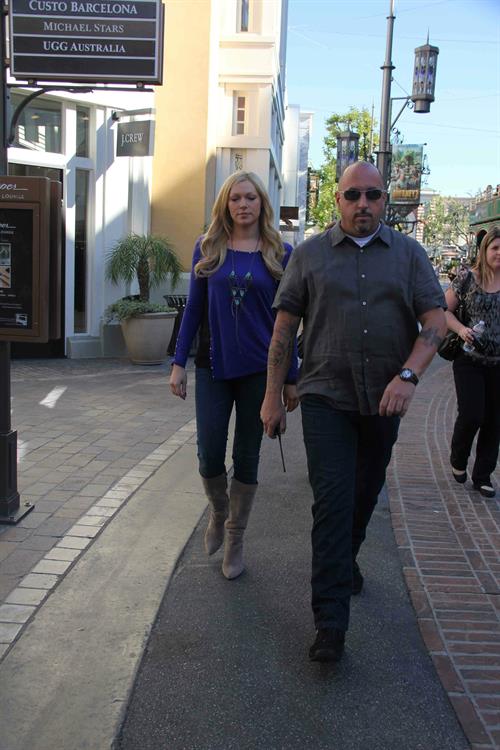 Laura Prepon at The Grove in Los Angeles on January 5, 2012