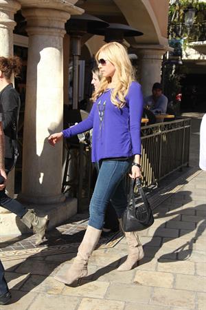 Laura Prepon at the Grove in LA