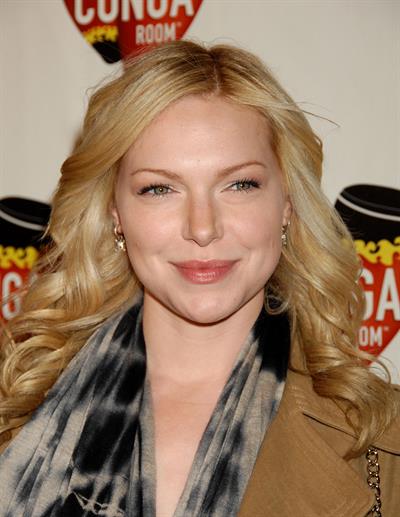 Laura Prepon at the grand opening of the Conga Room in Los Angeles