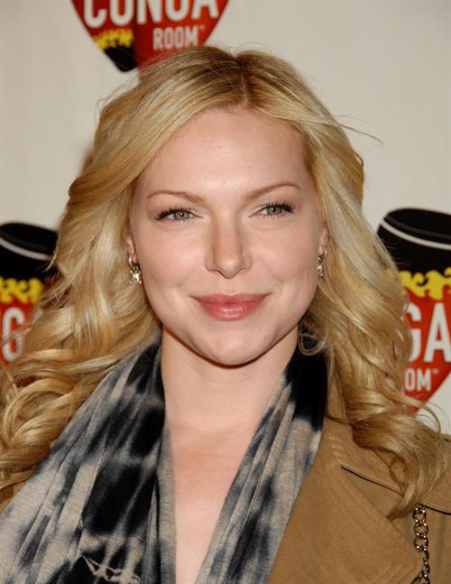 Laura Prepon at the grand opening of the Conga Room in Los Angeles