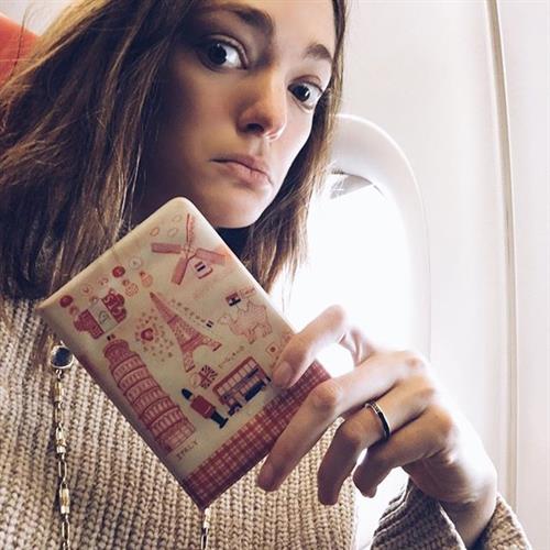 Sofia Sanchez de Betak taking a selfie