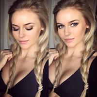 Anna Nyström taking a selfie