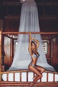 Natasha Oakley in a bikini