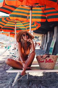 Natasha Oakley in a bikini