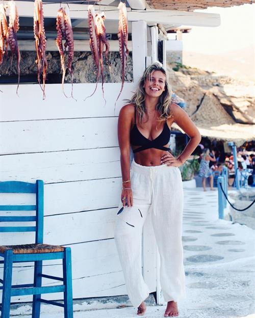 Natasha Oakley in a bikini
