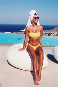 Natasha Oakley in a bikini