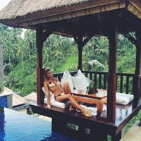 Natasha Oakley in a bikini