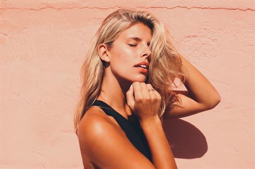 Natasha Oakley in a bikini