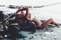 Natasha Oakley in a bikini