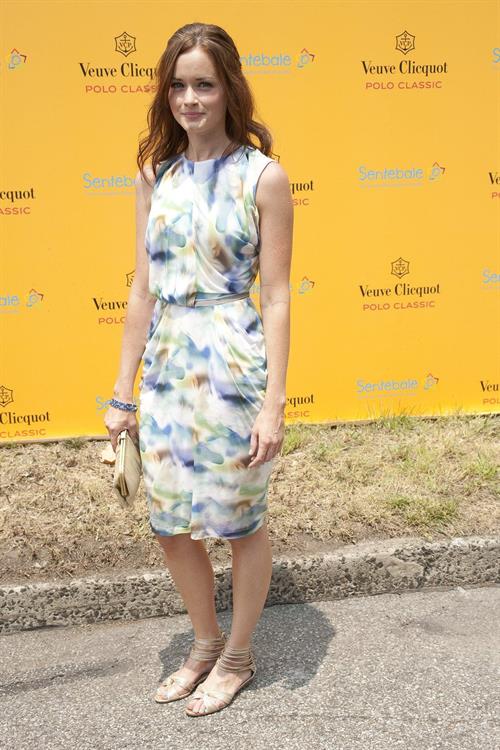 Alexis Bledel at the 2010 Veuve Clicquot Manhatten Polo Classic on June 27, 2010