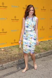Alexis Bledel at the 2010 Veuve Clicquot Manhatten Polo Classic on June 27, 2010