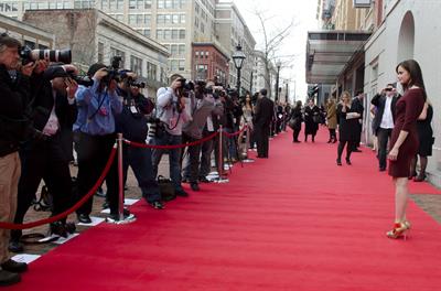 Alexis Bledel at the Conspirator Premiere Washington D.C. August 10, 2011