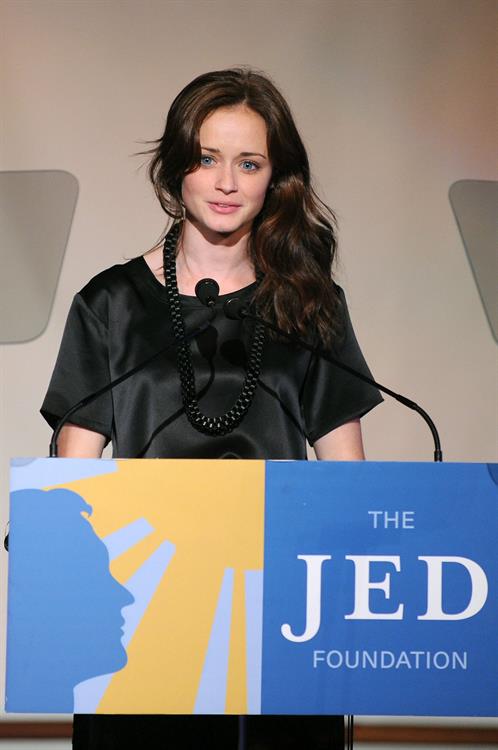Alexis Bledel at the Jed Foundation's 9th Annual Infinite Possibilities Gala October 6, 2010