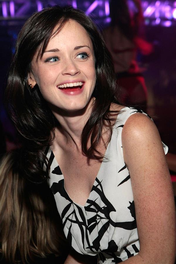 Alexis Bledel's birthday party at the Planet Hollywood casino in Las Vegas
