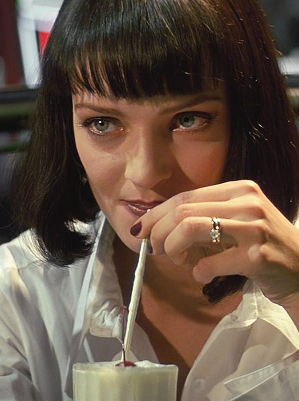 Uma Thurman in Pulp Fiction