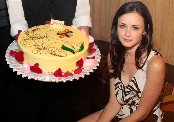 Alexis Bledel's birthday party at the Planet Hollywood casino in Las Vegas