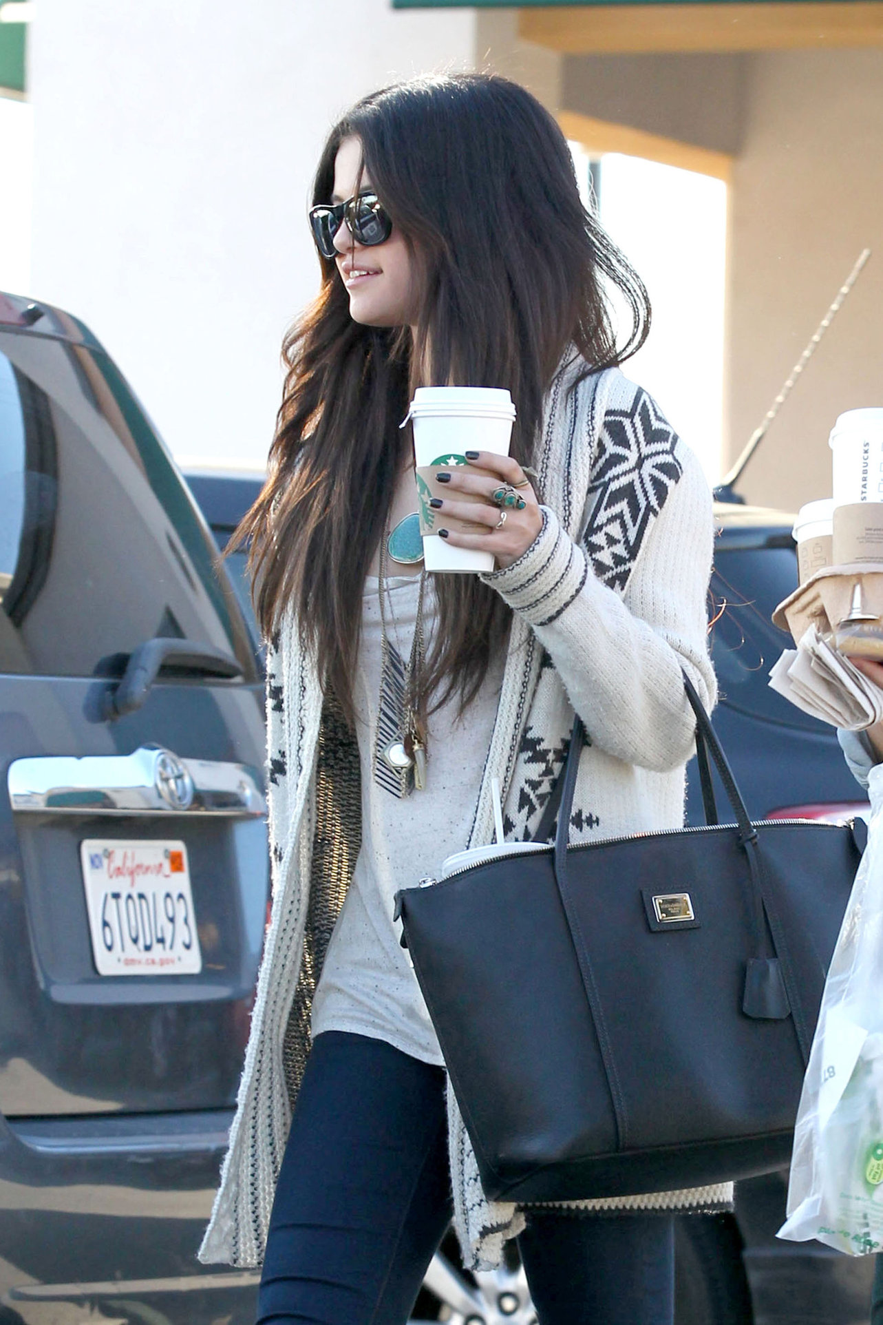 Selena Gomez in Burbank January 16, 2013 