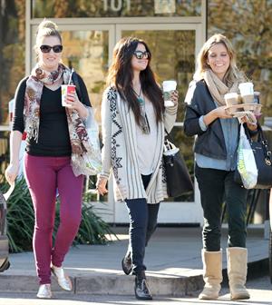 Selena Gomez in Burbank January 16, 2013 