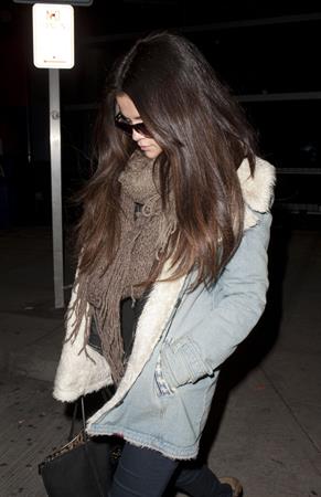 Selena Gomez At JFK airport in New York 18th January 2013 