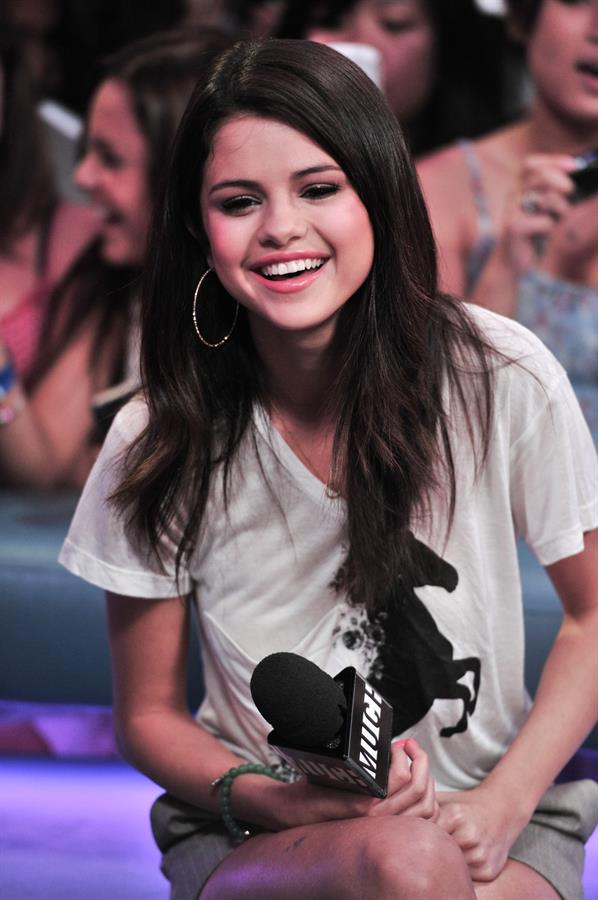 Selena Gomez visits New Music Live, August 24, 2011 