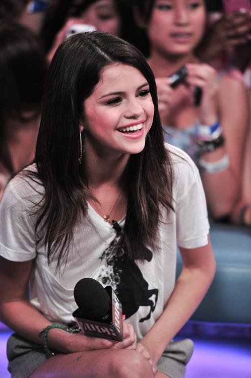 Selena Gomez visits New Music Live, August 24, 2011 