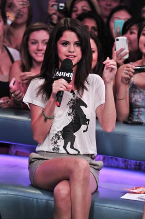 Selena Gomez visits New Music Live, August 24, 2011 