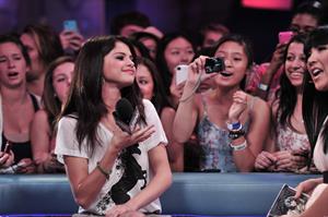 Selena Gomez visits New Music Live, August 24, 2011 