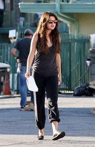 Selena Gomez on the Set of Parental Guidance Suggested - Van Nuys, CA - August 06, 2012