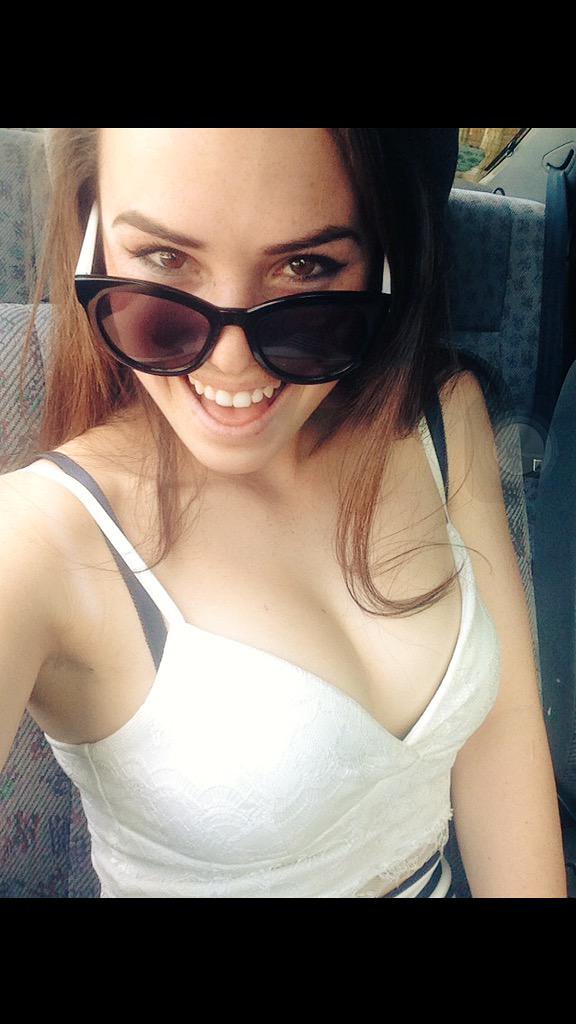 Alexis Young taking a selfie