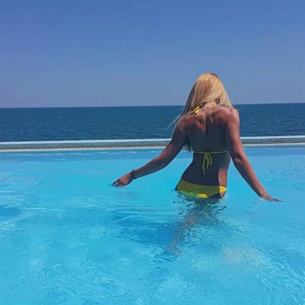 Yanita Yancheva in a bikini