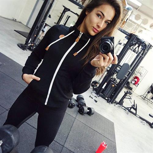 Nochtli Peralta Alvarez taking a selfie