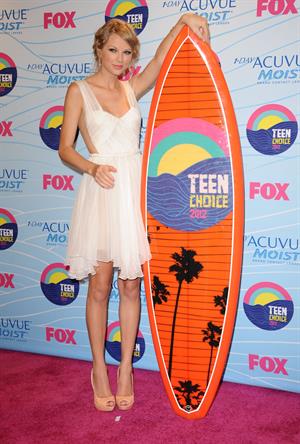 Taylor Swift at the 2012 Teen Choice Awards in Universal City July 22, 2012 