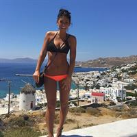 Christy May in a bikini