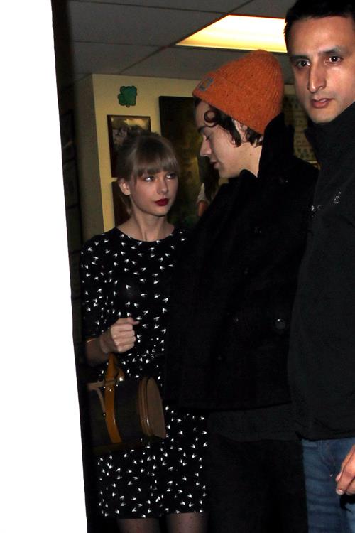 Taylor Swift - at Shamrock Tattoo 12/18/12  