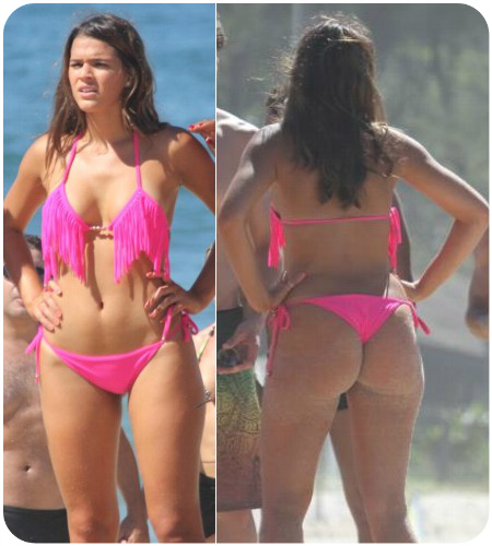 Bruna Marquezine in a bikini - ass