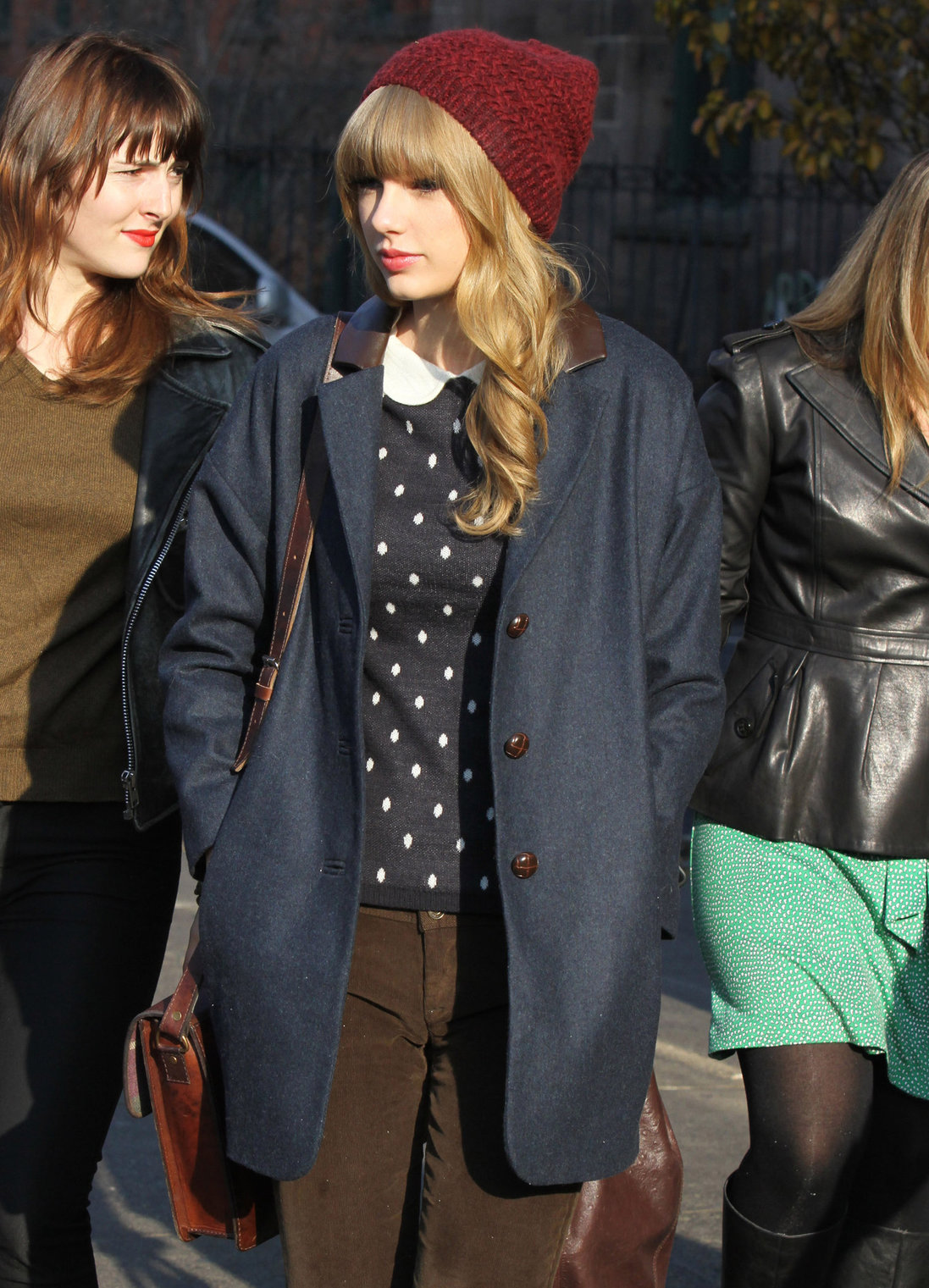 Taylor Swift leaving her hotel in New York City April 12, 2012