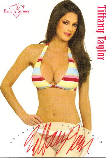 Tiffany Taylor in a bikini