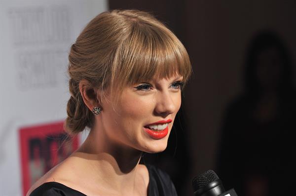 Taylor Swift Red Delue Edition CD launch party in New York - October 22, 2012 