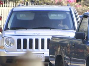 Kristen Stewart driving in Los Angeles - October 30, 2013  
