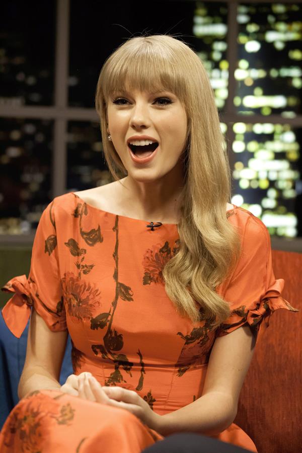 Taylor Swift At The Jonathan Ross Show in London - October 4, 2012 