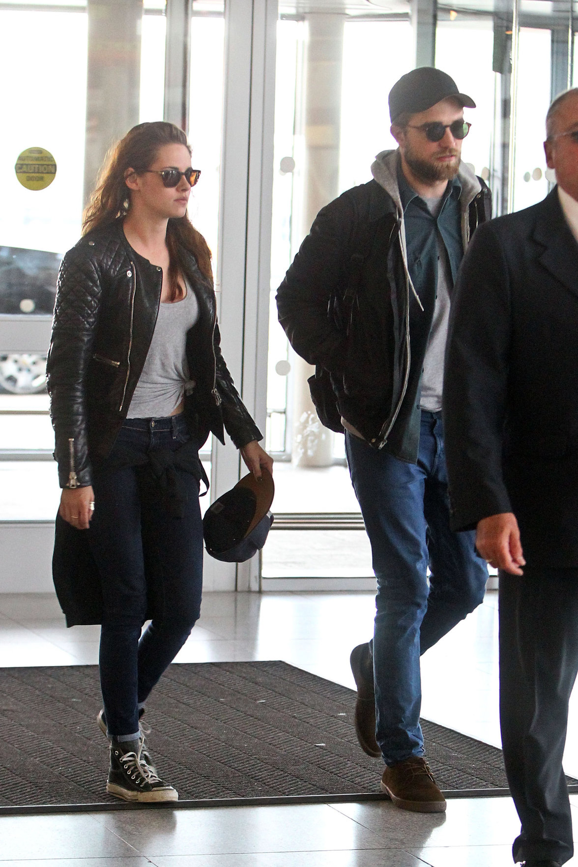 Kristen Stewart - Arrives at John F. Kennedy International Airport in New York City (8/5/2013) 