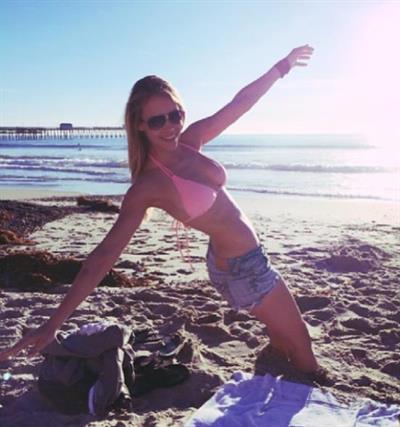 Hannah Ferguson in a bikini