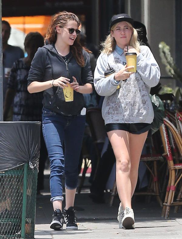 Kristen Stewart out in Los Feliz 6/7/13 