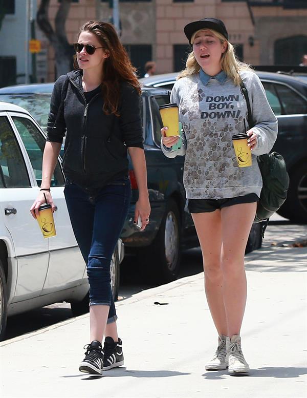 Kristen Stewart out in Los Feliz 6/7/13 
