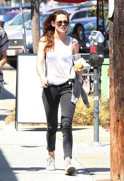 Kristen Stewart in Los Angeles (July 9, 2013) 